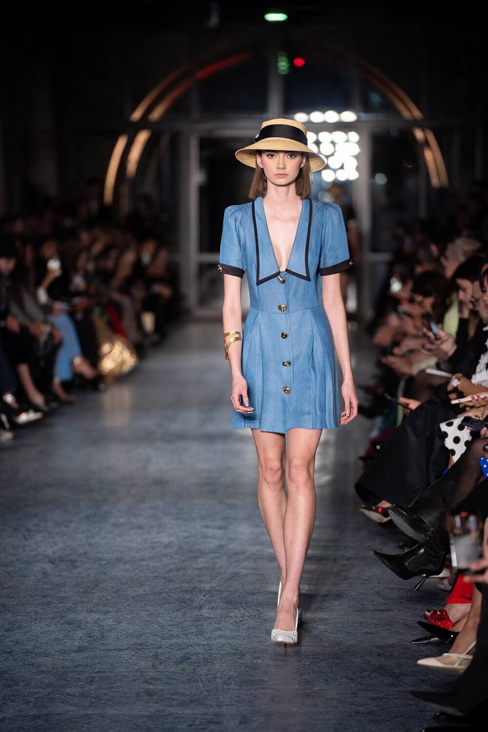 glamland fashion show dress Pamella Roland Shines at NYFW with Art-Inspired Spring/Summer 2026